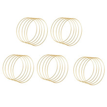 25 Pack 14 Zoll Große Metall Floral Hoop Kranz Makramee Gold Hoop Ringe für DIY Kranz Dekor, Traum Fänger und Makramee Wand Behang Handwerk