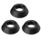 6 Pack  Stands,  Stands Basketbal Voetbal Plastic Display Stand Base, Zwart 2