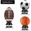 6 Pack  Stands,  Stands Basketbal Voetbal Plastic Display Stand Base, Zwart 8