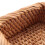 5X Hand-Woven Rectangular Rattan Wicker Basket Fruit Tea Snack Bread Picnic Cosmetic Storage Box-S 9