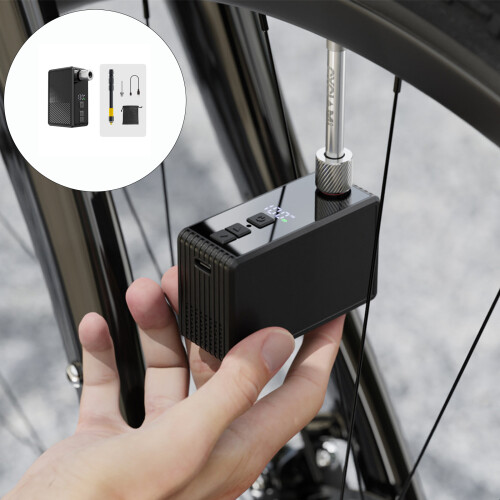 Miniature Rechargeable Bikes Electric Tire Inflator Multicolor 1