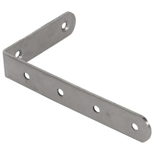 5Stück 125X75mm L-Form Edelstahlregal Eckwinkel Winkel 1