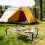 Small Foldable Outdoor Waterproofs Beach Table Acrylic Texture 5