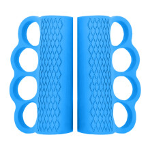Silicones Exercise Grip For Weight Trainings Gym-Sky Blue