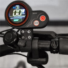 2X QS-S4 48V-60V Thumb Throttle LCD Display Kit for Zero 8 9 10 8X 10X Electric Scooter 6PIN Display Accessories