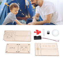 Schüler-Wissenschafts-Baukästen Spielzeugset Buchenholz DIY-Schwenkmodell