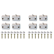 8 Pcs Cabinet Door Cabinet Lamp Drawers Open Close Door Applicable to 12V 24V 110V White