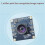 2X OV9732 USB Camera Module Board 160 Degree 32x32mm Face Recognition Image Acquisition for Raspberry Pi Camera 2M Cable 3