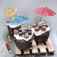 1152Pcs Cocktail Umbrella for Drink&Food, Decorative Toothpicks for Party,Hotel, Restaurant,Tiki Bar,Hawaiian Party