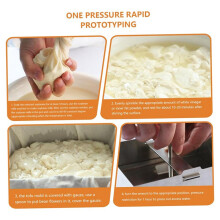 3X Tofupressar Tofupressar, Tofupressar i Rostfritt Stål, Justerbar Panermaskin med Dräneringshål och Droppbricka