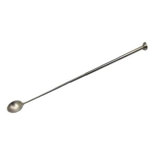 2X Stainless Steel Retractable Bar Spoon Bar Tools Bartender Cocktail Mixing Spoon Telescopic Extendable Long Spoon 1