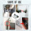 8Pcs Spring Loaded Door Easy Lock Stop Catch Release Clamp Double Roller Catch (Mp-4) 4