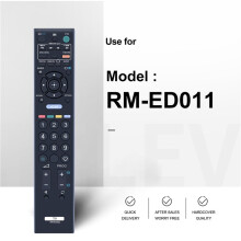 2X RM-ED011 Remote Control Replacement for TV LCD LED HD RM-ED009 ED012 ED011 ED013 ED014