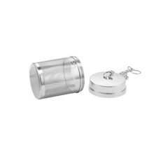 Stainless Steel Tea Strainer Leaf Spice Herbal Teapot Reusable Mesh Filter Home Kitchen Accessories,4x6CM