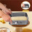 3X Forma de Bolo Quadrada em Forma de Mola Forma de Bolo de 9 Polegadas Forma de Cheesecake com Base Removível Suprimentos de Decoração de Bolo 3
