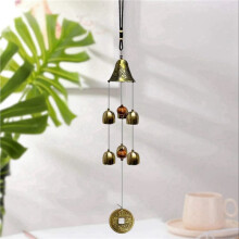 2X Bells Outdoor Metal Wind Chimes Yard Garden Hanging Ornament Decor Outdoor Garden