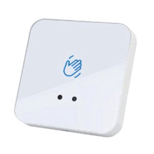 2X Infrared Installation Contactless Infrared Door Lock No Touch Sensor Exit Button IR Door Release DoorbellSwitch B