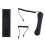 2X Receptor de Telefone Retro Universal Handset Smartphone Chamada Headset Microfone de Telefone Fixo de 3,5 mm 5