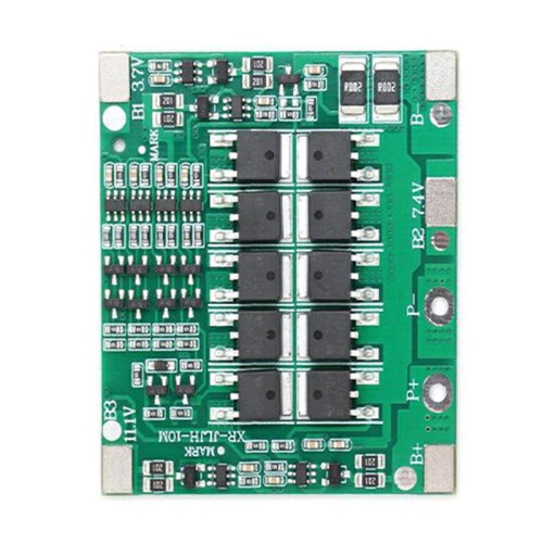 2X 4S 14.8V 40A Lithium Battery Protection Board 18650 Battery Charge Board Equalizer Power Tool 1