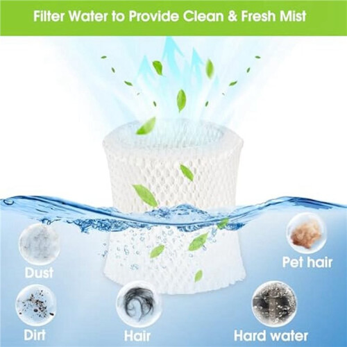 Humidifier Replacement Filter for Canopy Bedside and Nursery,12Pack Humidifier Wicking Replacement Filters