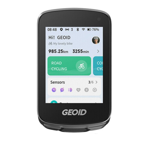 GEOID CC700 Pro Bicycle Computer GPS 2.8-Inch Touchscreen Bike Speedometer Global Map Navigation Cycling Odometer for Strava