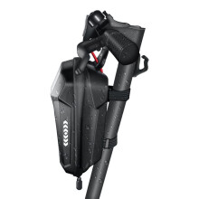 3X Electric Scooter Front Bag Waterproof EVA Hard Shell Bags Reflective Handlebar Hanging Bag Storage Bag 2L