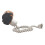 4pcs Ceiling Fan Light ,E87438 Fan Lamp  with 11in Beaded Pull Chain,6A 125VAC, Electrical Pull Chain 4