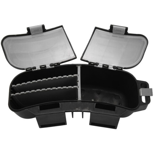 3X Multifunktionale Fischerei Kasten Tragbare Fischerei Köder Box Aufbewahrungs Box Taille Träger Köder Rollen Halter Container