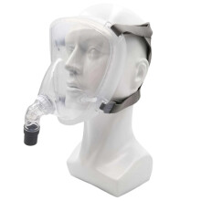 Nasal CPAP Mask Comfort Face Nasal CPAP Mask Reusable Full Cover Mask Replacement Accessories for Most CPAP Machine