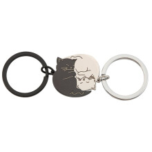 Couple Gift Keychain Cute Valentine'S Day Gifts for Him,Her,Cat Lover,Best Friend Husband Wife,Gift for Birthday New Yea