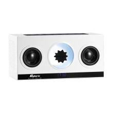 Cyboris Ferrofluid -Lautsprecher, 24 W, Magnetflüssigkeitslautsprecher, 3D-Stereo-Surround-Wecker, Boombox-Audioplayer