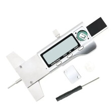 0.01mm Digital Tread Depth Gauge - Stainless Steel Caliper for Tyres