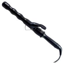 Bubble Curling Wand 1,25 Zoll 32mm Strandwellenlockenstab mit LCD-Display, Keramischer Crimp-Eisen für Langes Haar EU-Stecker