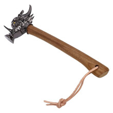 Wild Boar Hammer High Stainless Steel Nail Hammer with Wooden Handle for Camping and DIY