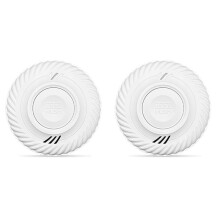 Détecteur de Fumée Wi-Fi - Longue Autonomie - Son de 85 DB - Application Tuya Life - Contrôle à Distance - Protection Incendie Domestique -