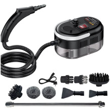 Hochleistungs-Handdampfreiniger 1L Tragbarer Auto-Dampfreiniger 6 Geschwindigkeitsstufen Druck-Temperatur-Dampfmaschine EU-Stecker B