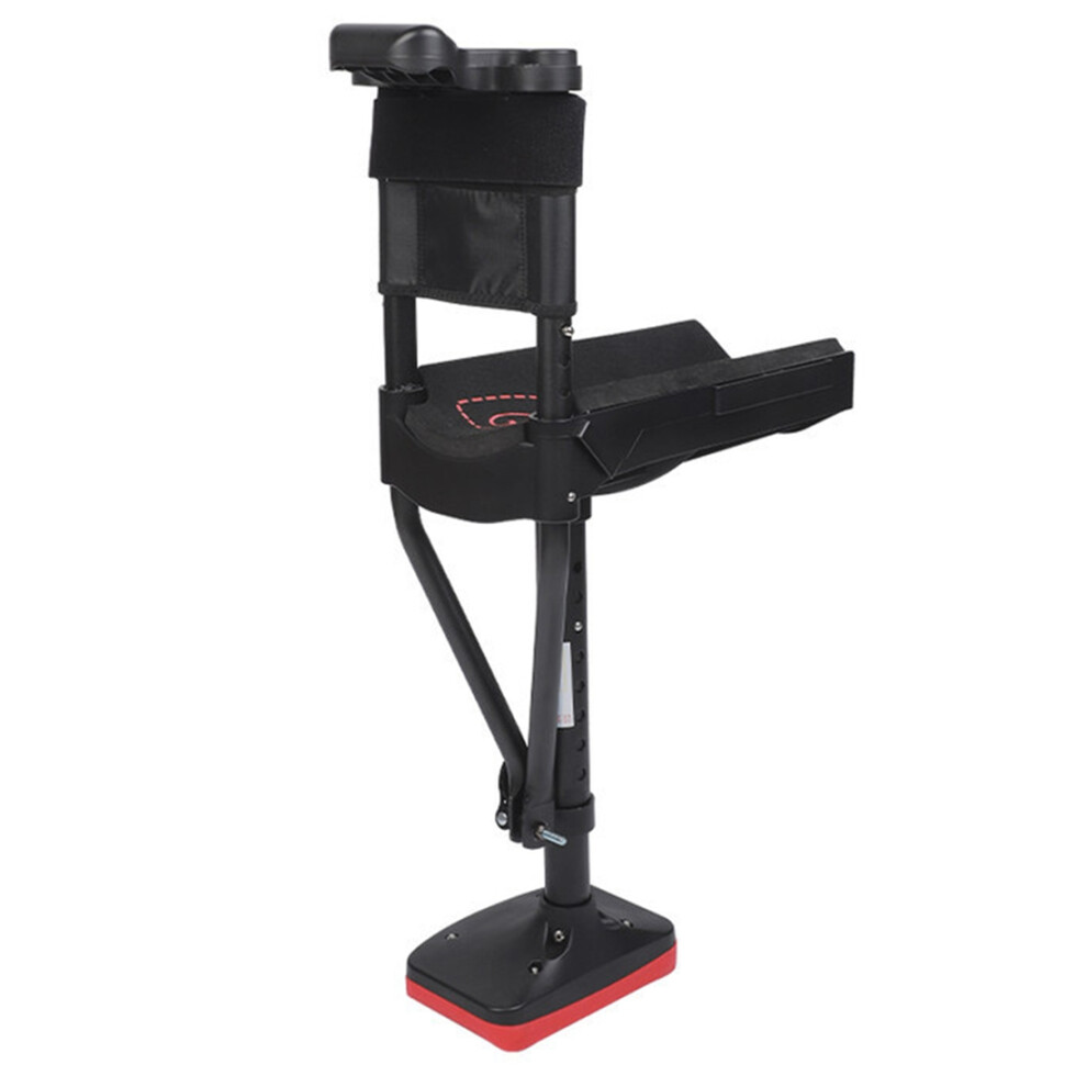 Support-Free Walking Aids Knee Walker Single-Leg Telescoping Assisted Walking Stick Hands Free Crutch Leg Knee Mobility