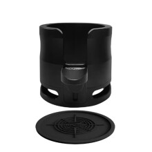 IKAPE Adjustable Portafilter Holder Tamping Espresso Tamping Station with Non-Slip Silicone Base Coffee Accessories 51-54MM