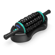 Cordless Roller Body Massage Rechargeable Back Foot Relaxer Vibrators Rolling Percussive Massager Muscle Relaxation C