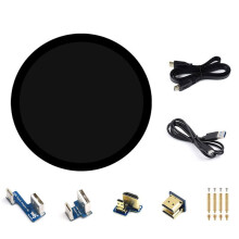 Écran Tactile Rond de 7 Pouces (1080 X 1080 Pixels) IPS LCD pour Raspberry Pi : un Apprentissage et une Éducation Améliorés