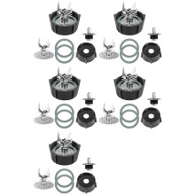 5X 6 Point Fusion Blade 4980 & 4902 Blender Jar Bottom Replacement Parts Compatible for Osterizer Blender Blade