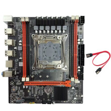X99E DDR4 Motherboard LGA2011-3 4XDDR4 RECC RAM Slots Gigabit LAN Card M.2 NVMe X99 Computer Desktop Motherboard