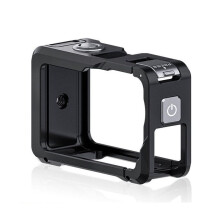 Metal Protective Case for Action 6 Double-Opening Full-Coverage Cage Expansion Rabbit Cage with Cold Shoe Mounts