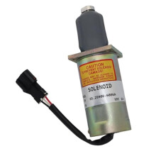 24V Engine Shutdown Solenoid Valve 65.25900-6006A for Doosan D1146T P158LE P180LE P222LE