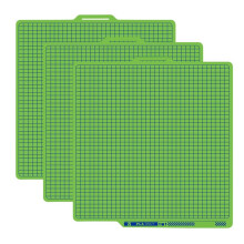 3PCS PLA Plate for X1C A1 P1S 258x258mm Build Plate Cool Plate Dual Sided Super Adhesion Bamboo Heat Bed