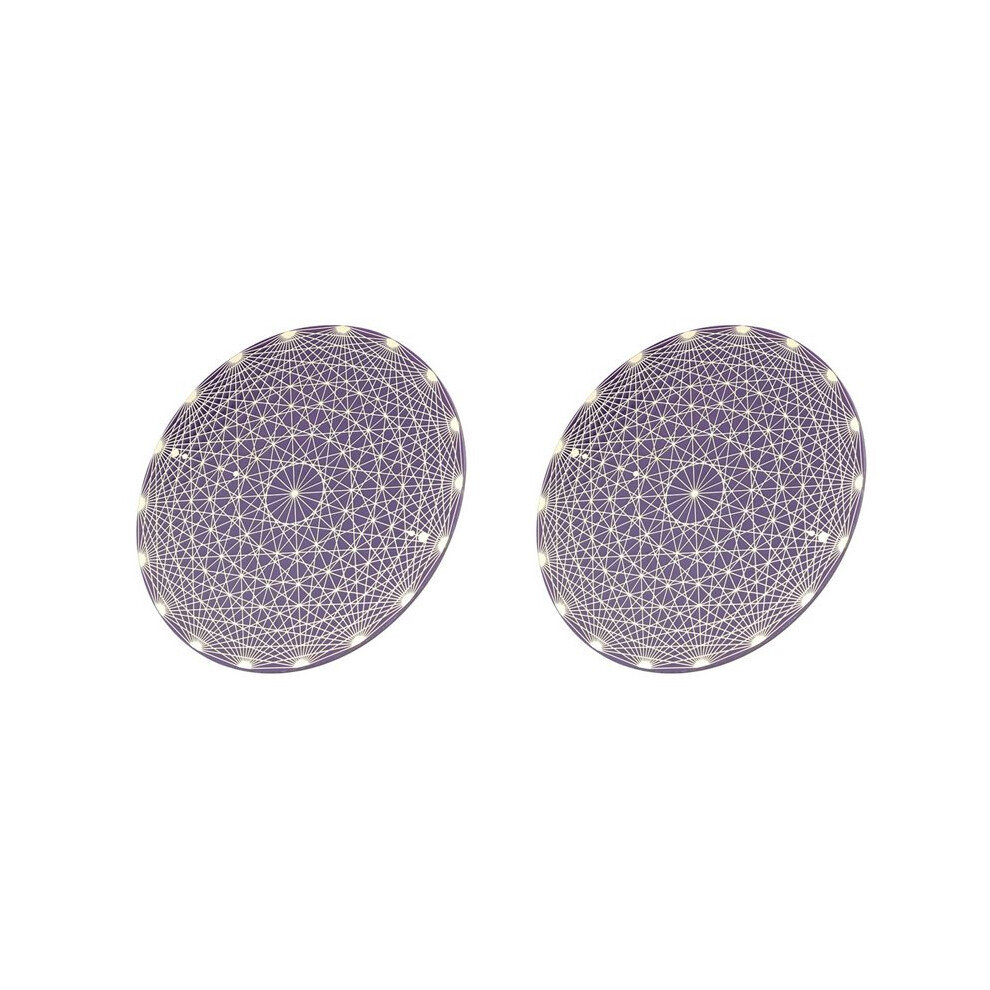 2X Lakhovsky MWO Polarized Disc 100MM Multi-Waveoscillator Balance  Cell Resonance