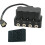Universal Pneumatic Air Suspension System Control Solenoid Manifold Valve with Handle and Remote Controller 3-8npt 3