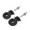 100 x Electric Fence Insulators Iron Pole 1