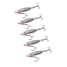 5 Stück Angelgerät aus Metallguss, Jigging-Löffel,-30g