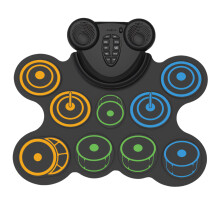 Educatief elektronisch drumsysteem met 10 responsieve pads en